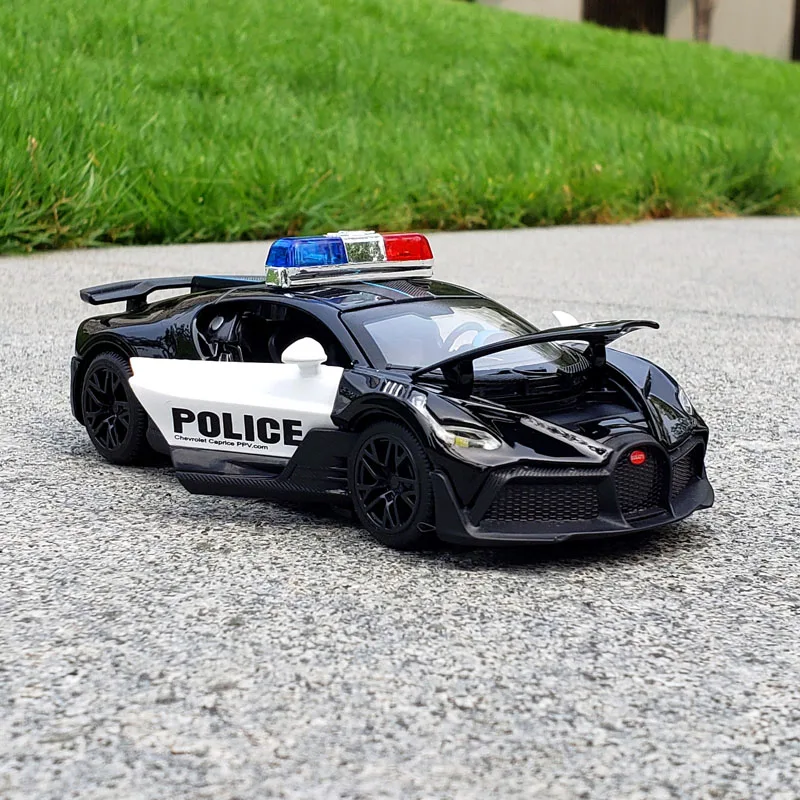 Модель спортивного автомобиля Bugatti lavoiturenлуар 1:32 Литые металлические игрушечные