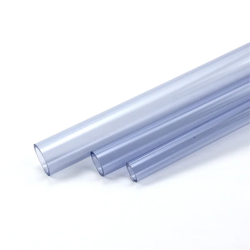 Transparent tube UPVC Pipe Hi-quality Water Supply Irrigation Fish Tank PVC Aquarium 1 Pcs (50cm) | Обустройство дома