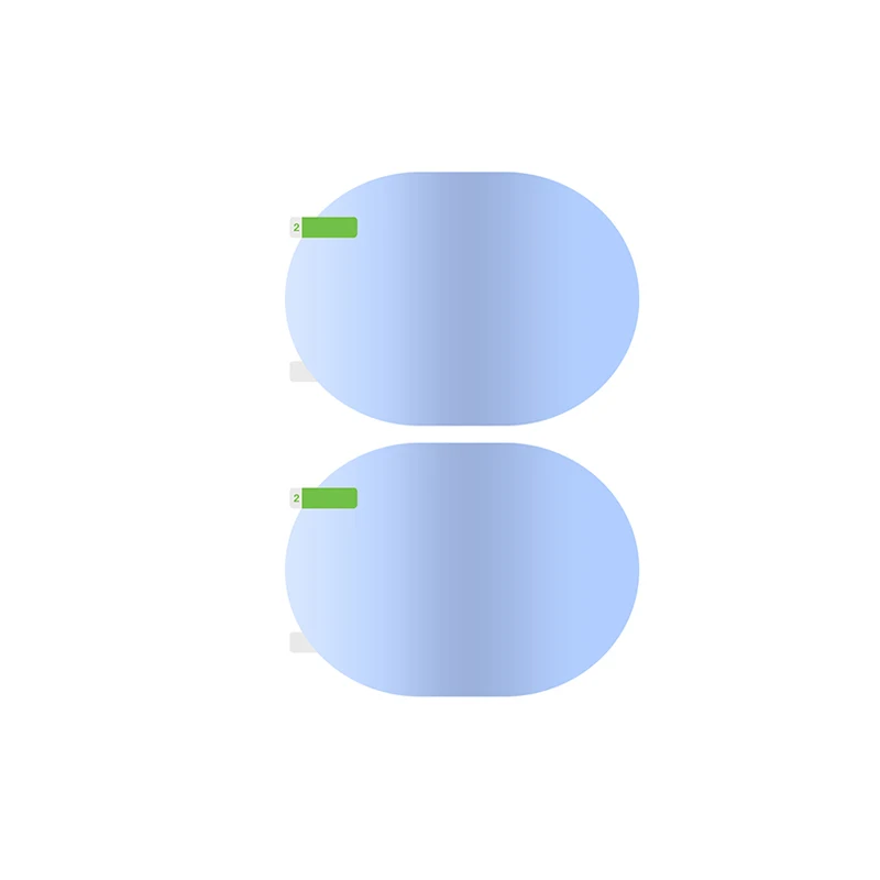 2 шт. противотуманная Автомобильная зеркальная пленка для окон автомобильная