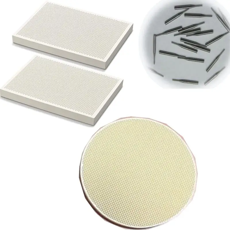 

Round/rectangle Honeycomb Ceramic Plate Honeycomb Ceramic Board Infrared Burner Replacement High Effeciency