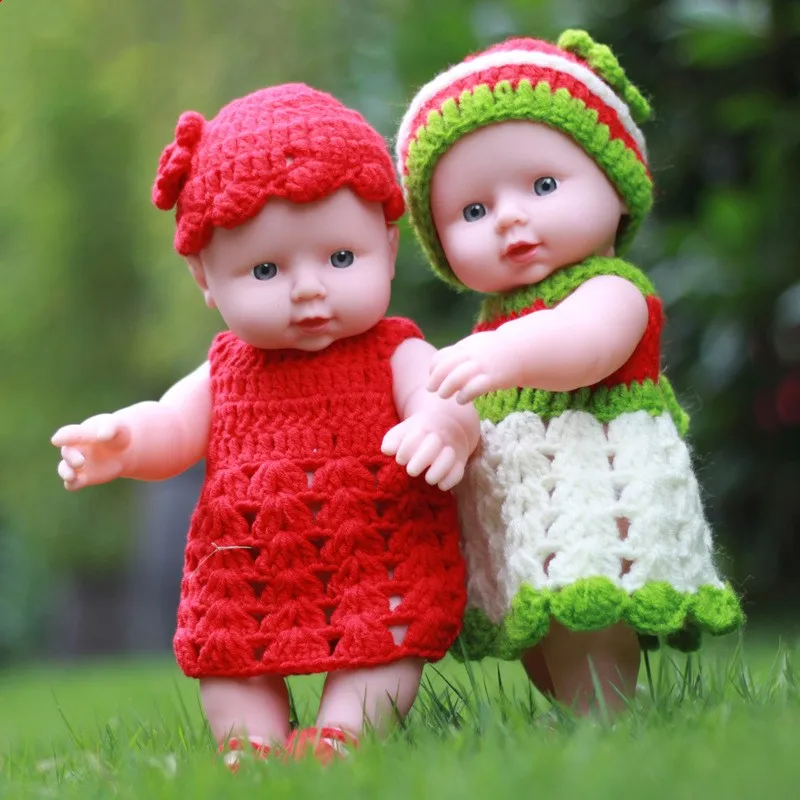 

Reborn Baby Dolls Wear Pretty Hat Dress Sock Kids DIY Classroom New Design Doll Clothes Bebe Reborn Soft Vinyl Silicone Lifelike