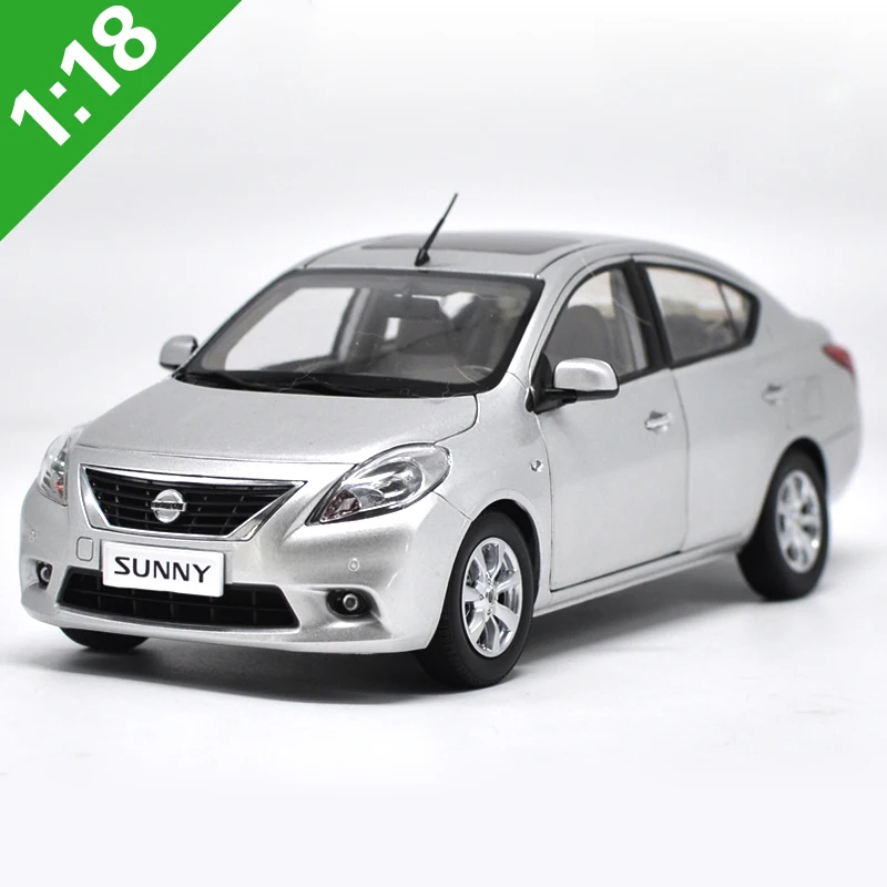1:18 Nissan Sunny модель автомобиля из литого сплава игрушки металлические модели
