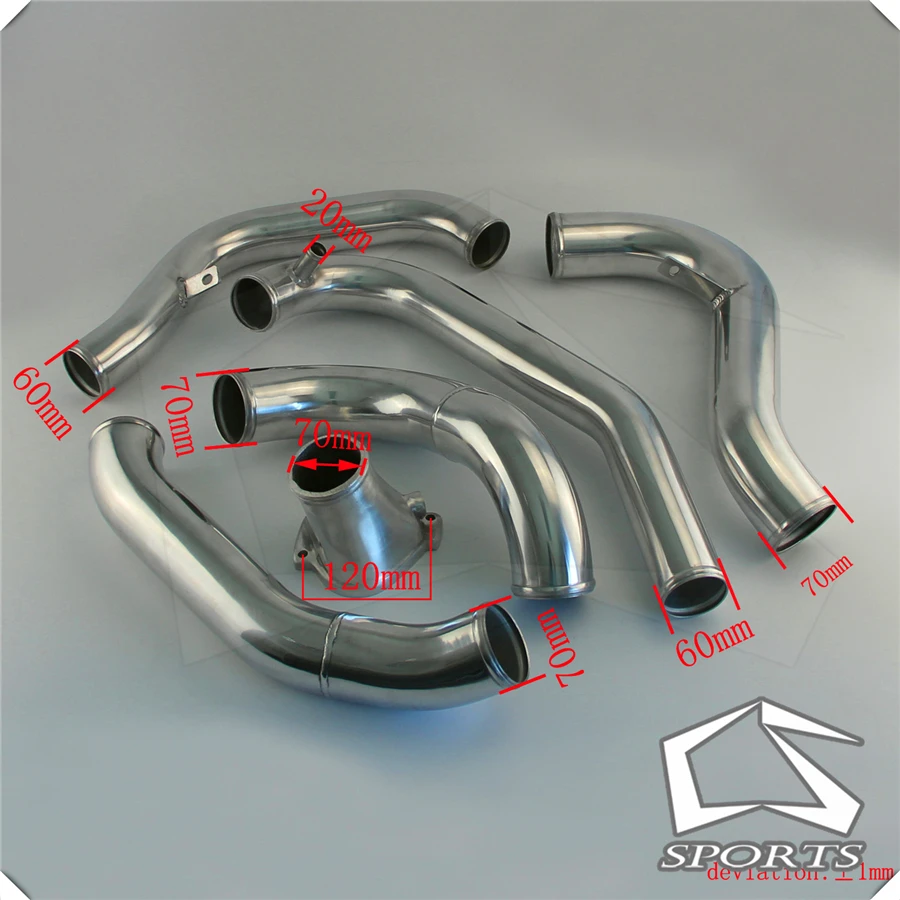 Интеркуллер FMIC комплект подходит для Mazda RX7 FC FC3S 13B Single Turbo 300 700hp 86 91