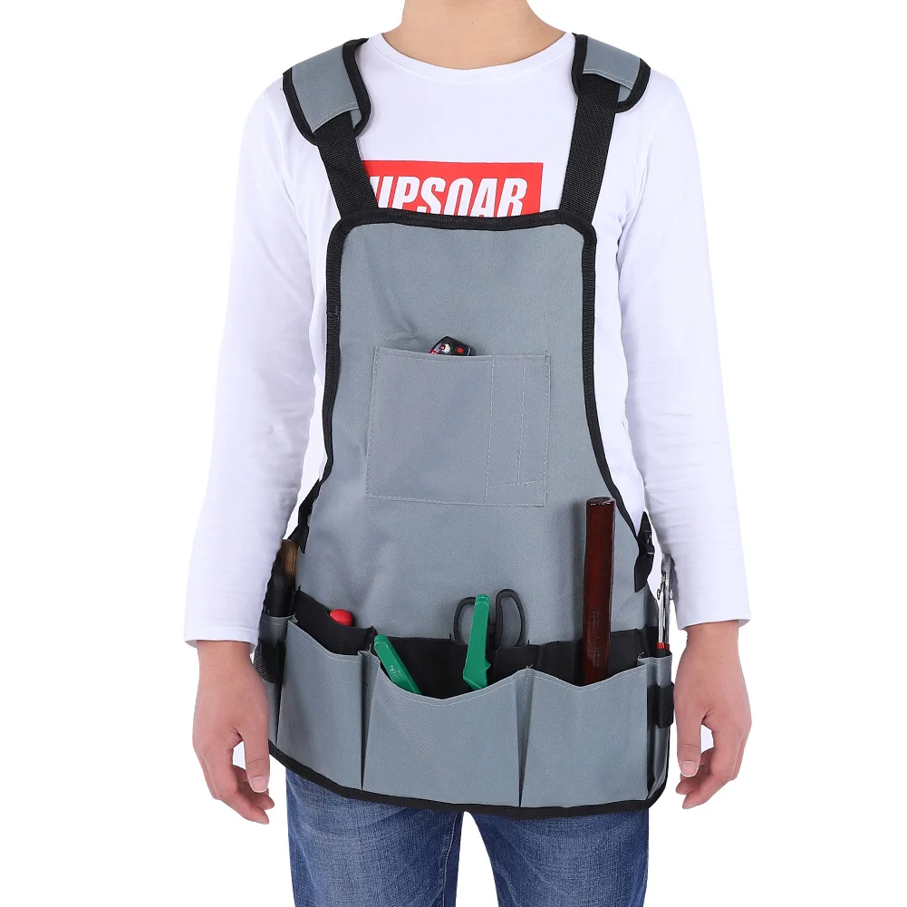 

Профессиональный фартук из ткани Оксфорд, «сделай сам» уличный, для деревообработки, садоводства, плотника, кемпинга, барбекю