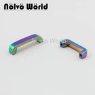 Мир Nolvo 5-20-100 шт. Радуга 20 мм 25 мм Радужный кошелек фурнитура супинатор мост вешалки очень красивые скобы