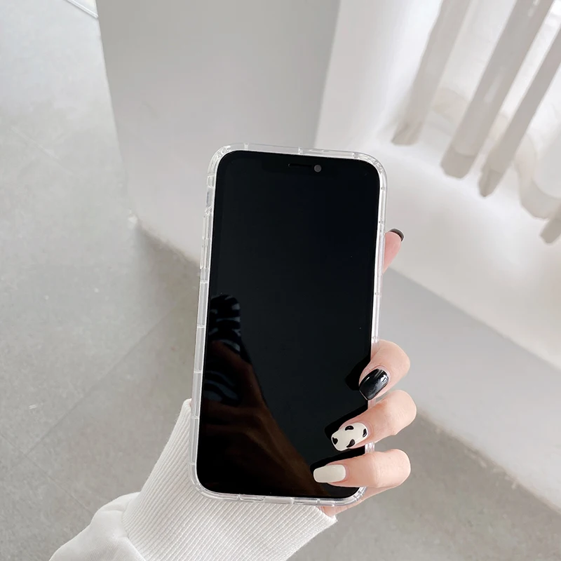 Ins волшебный зеркальный локомотив Девушка Мягкий силиконовый прозрачный чехол