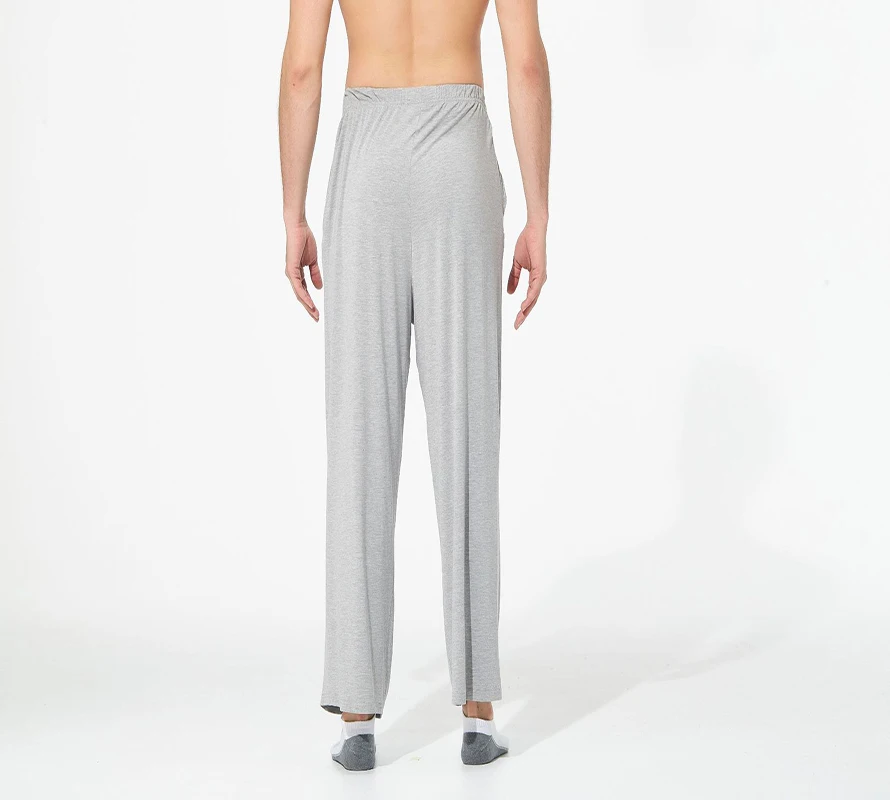 Мужские хлопковые супер тонкие штаны домашняя одежда повседневные летние