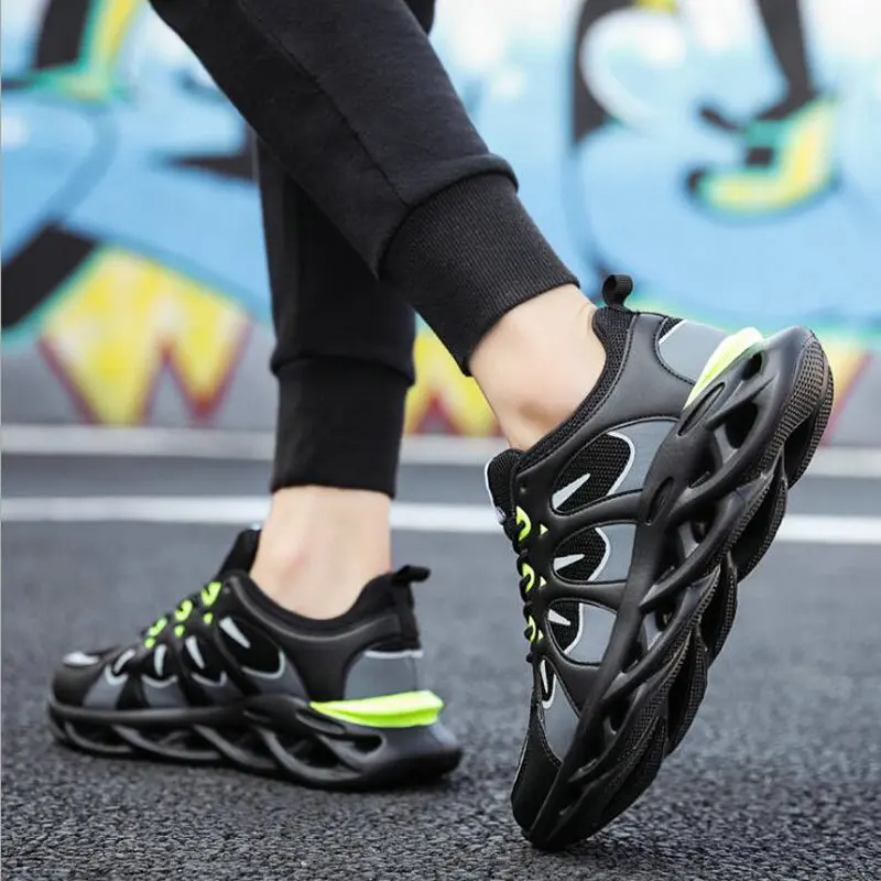 Кроссовки мужские повседневные дышащие на шнуровке летняя обувь |