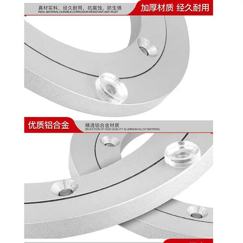 Более утолщенная Прочная Большая резиновая круглая поворотная пластина HQ