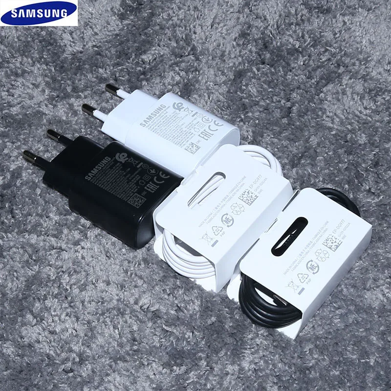 Супер быстрое зарядное устройство Samsung s20 оригинальный адаптер для быстрой