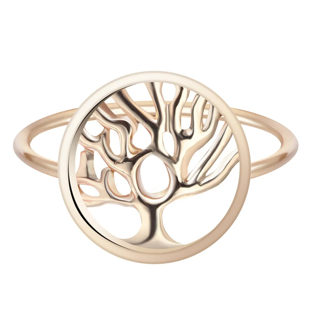 Фото QIMING Филигранное искусственное кольцо для женщин и девушек минималистичные