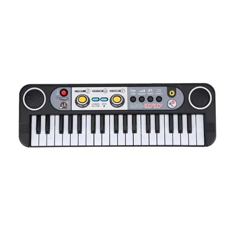 

37 Keys Kid Organ Electric Piano Digital Music Electronic Keyboard Musical Instrument With Mini Microphone For Children Learning