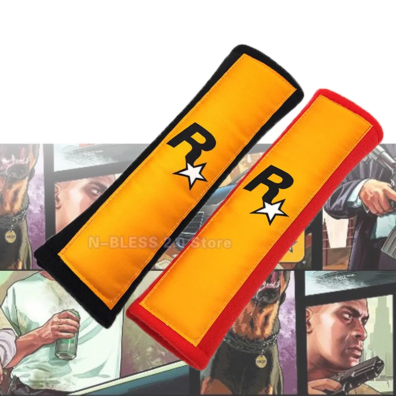 Удобные дышащие защитные ремни с вышивкой для подушек безопасности Защита плеч