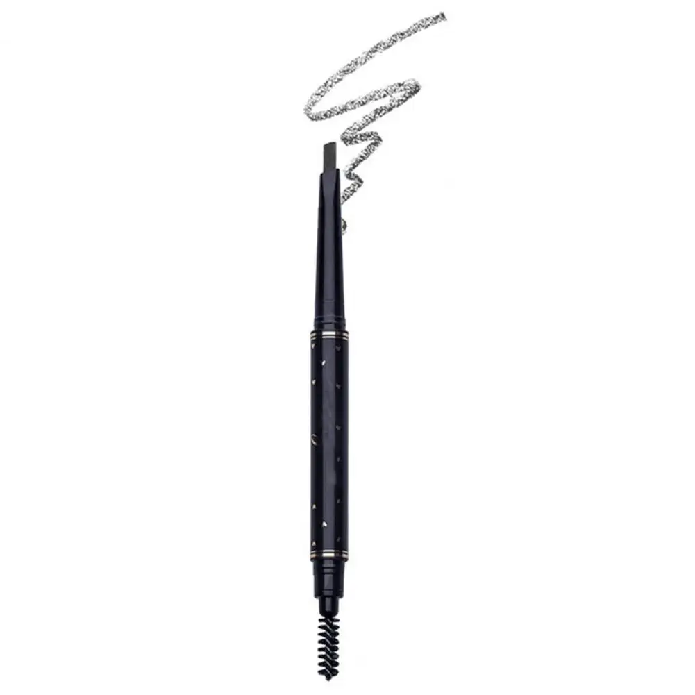 

0.33g Eyebrow Pen Remove Easily DoubleHead Synthetic Eyebrow Pen with Brush for Beauty Natural Dark Brown Liquid Eye Brow Pencil
