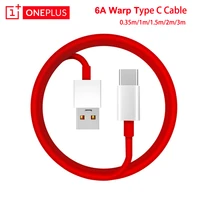 original oneplus 6t 6 5t 5 3t 3 cable 0 35m1m1 5m2m3m dashwarp charge 6a round charging wire for one plus 7 adapter cable