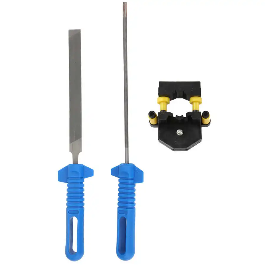 Набор инструментов для заточки бензопилы быстрый многоугольный полированный