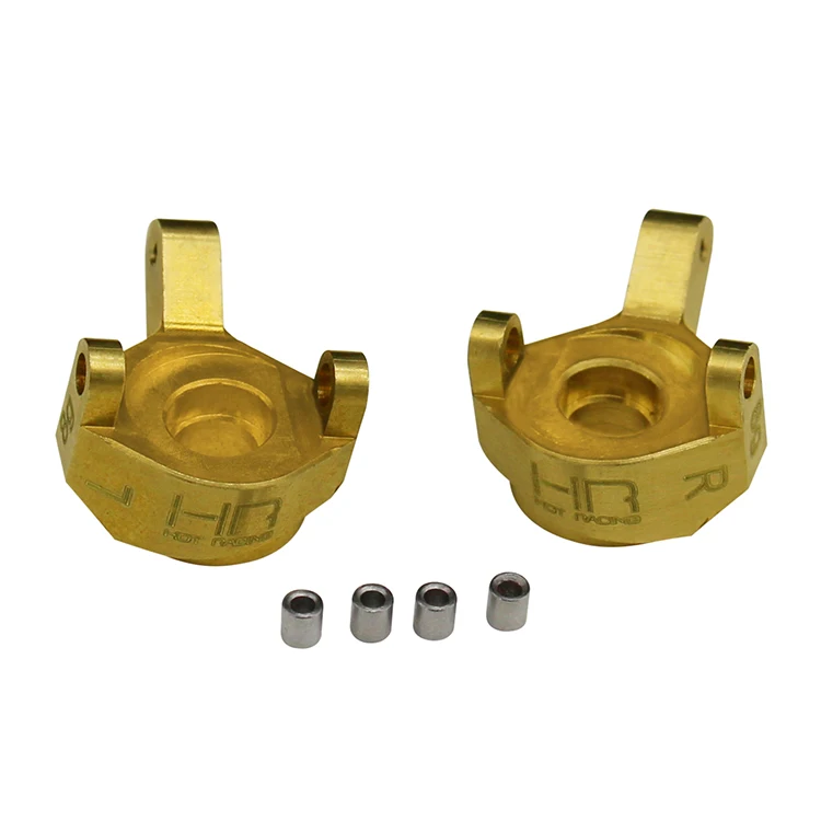 Горячий гоночный латунный передний рулевой шарнир для осевого SCX24 90081