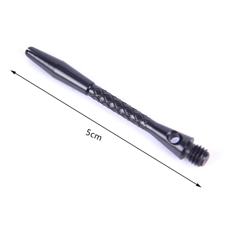 

6pcs Darts Shaft Aluminium Alloy Material 45mm Shafts Silvery White And Black Two Colour