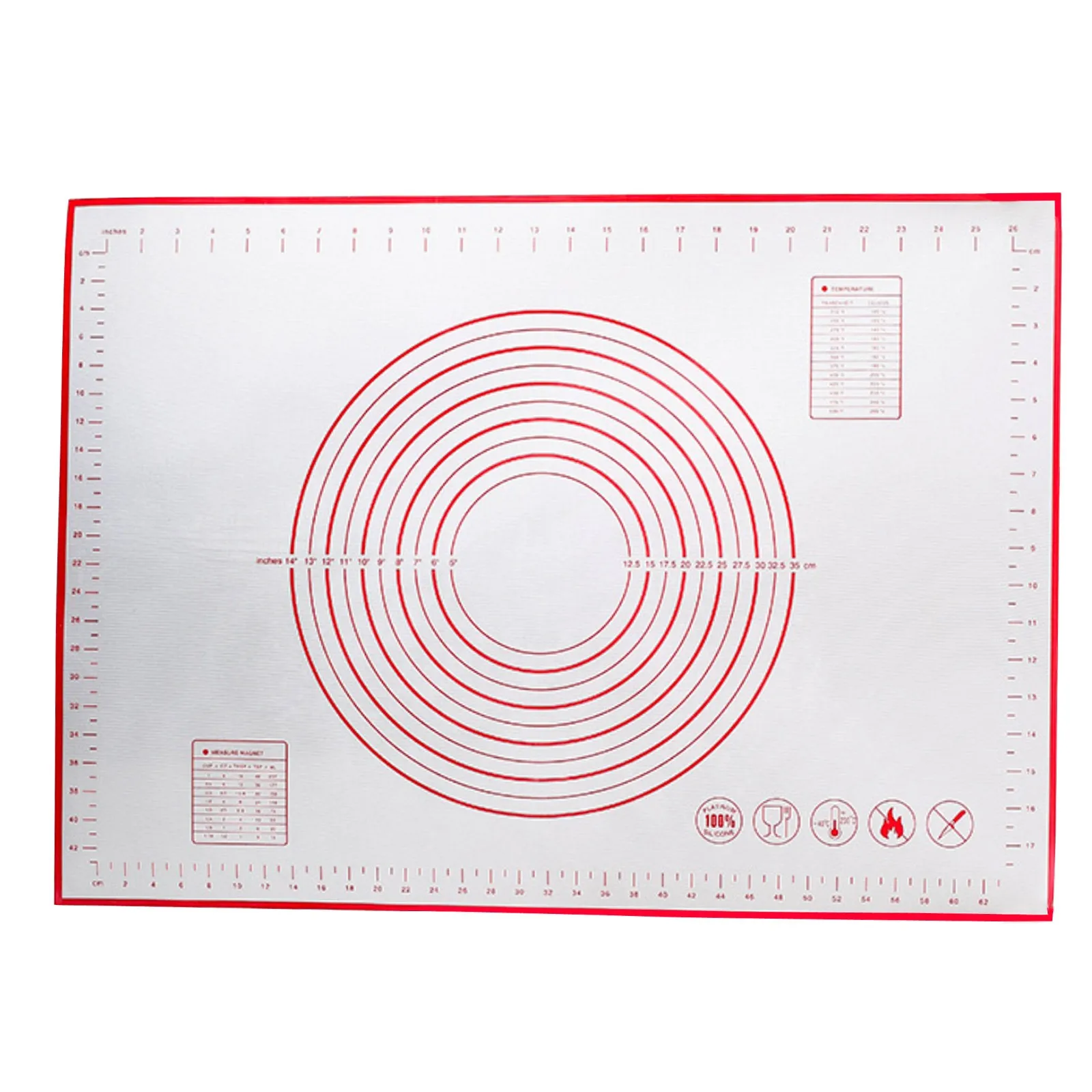 Антипригарным тесто для пиццы силиконовые формы выпечки кухонная подставка