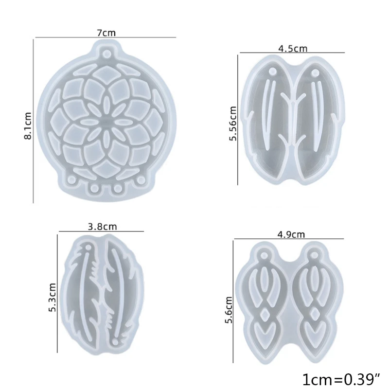 

Dream Catcher Resin Mold Dream Catcher Resin Keychain Mold Resin Cast Mold is Easy to Disassemble Diy Jewelry Pendant