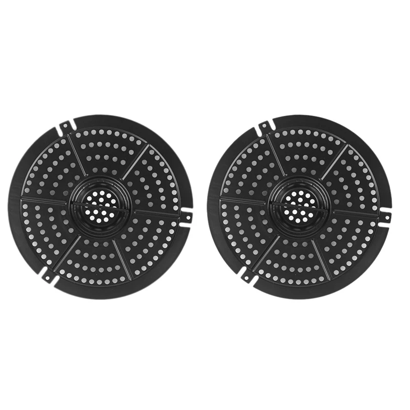 

2Pcs Air Fryer Replacement Grill Pan for Power Dash Chefman 2QT-2.6QT Air Fryers, Crisper Plate,Air Fryer Accessories