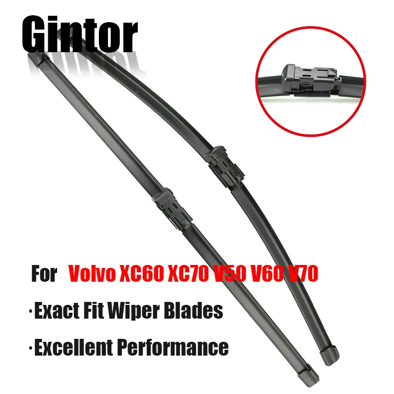 Щетки стеклоочистителя Gintor для Volvo XC60 XC70 V50 V60 V70 C30 C70 S40 S60 S80 26 20 дюймов | Автомобили