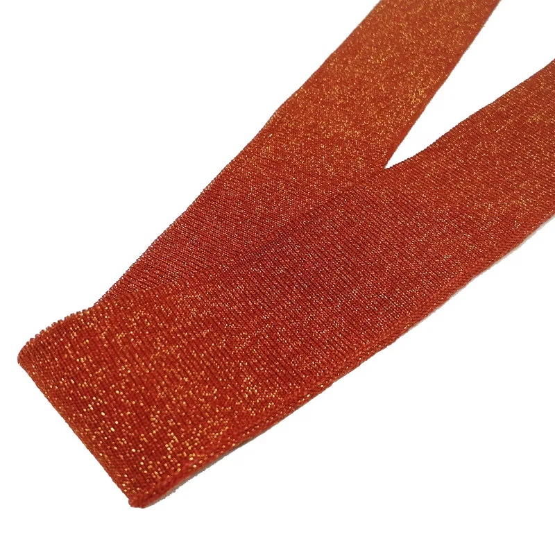 Трикотажная яркая Рубчатая ткань JIETAI 1*1 бриллиантовый воротник манжеты нижний с