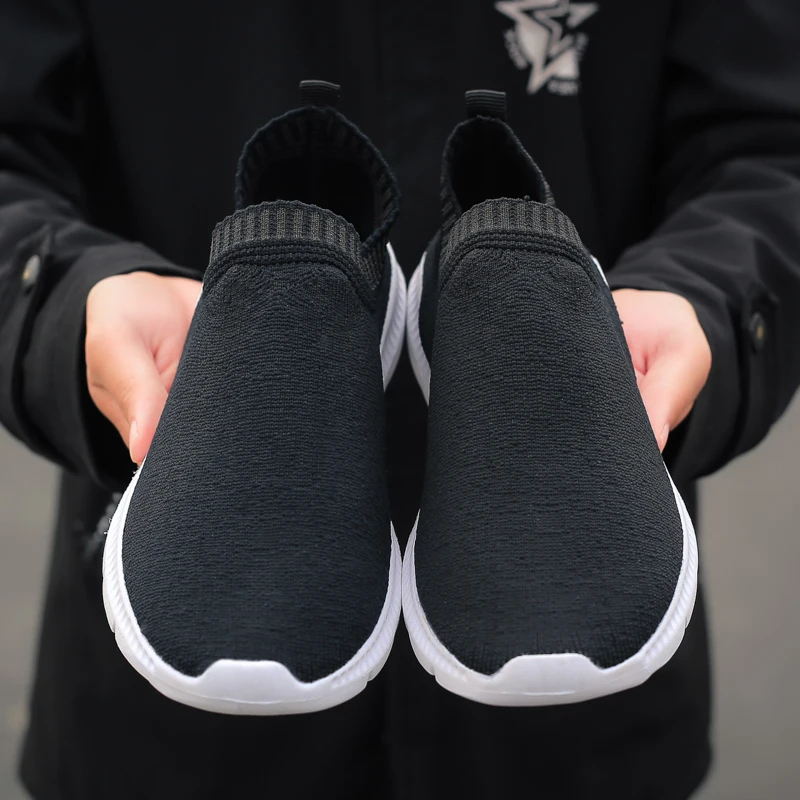 Осенняя обувь мужские уличные дышащие кроссовки Повседневная Мужская без