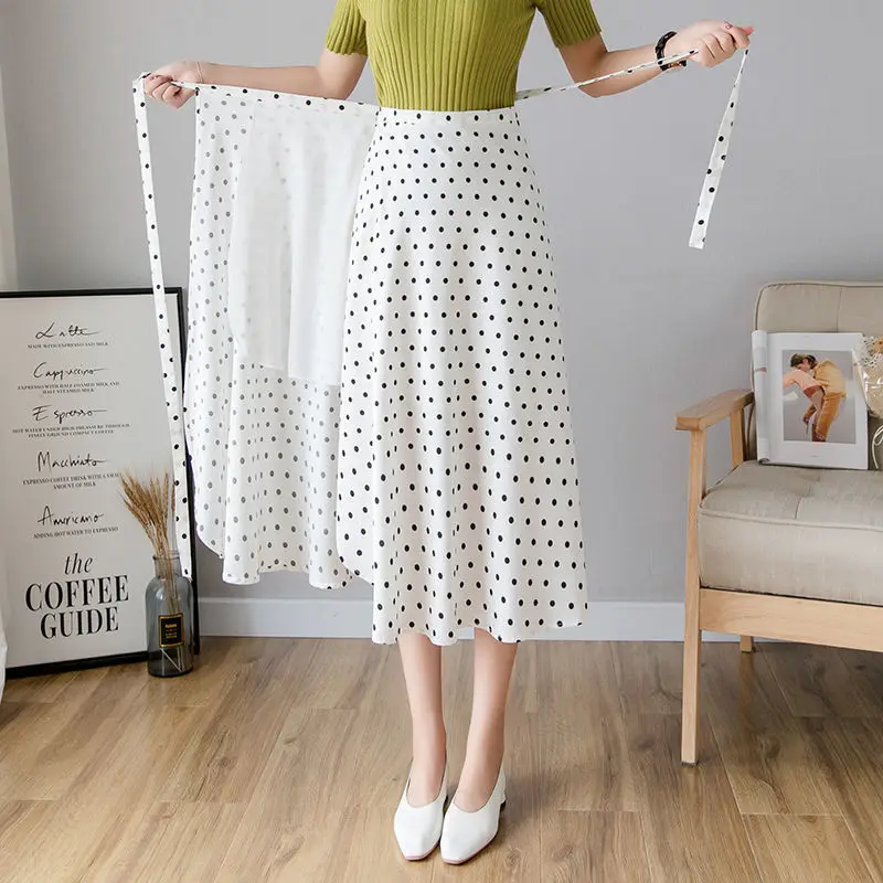 

One piece chiffon skirt for women in spring and summer 2021
