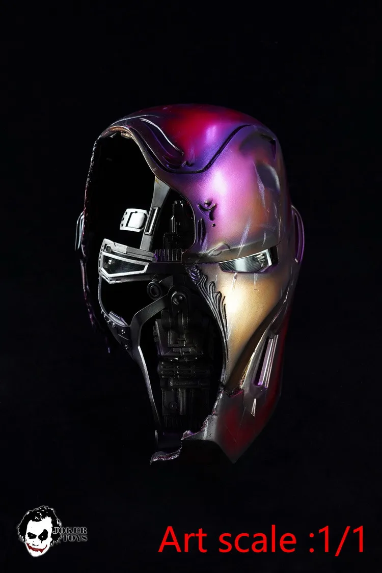 MK50 Roan Toys Killerbody Мститель 1/1 шлем Железного человека Косплей Реквизит MK46 MK7 MK50 пульт дистанционного управления для фанатов подарок - Цвет: MK50