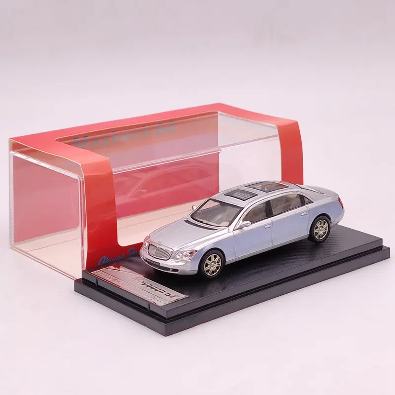 Коллекционные литые модели с металлическим серебром для М ~ Баха 62 1:64 стойки