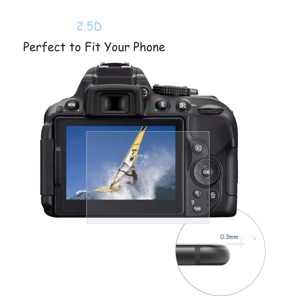 2 упаковки пленки для камеры Nikon D610 D600 D5000 D3500 D3400 D3300 D3200 D3100 D5300 D5500 D5600 Z6 Z7 J5 J4 V3 защита