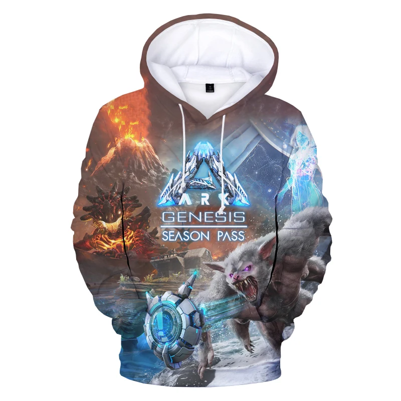 

ARK Genesis Season Pass 3D Printed Men Hoodie Pullovers Men And Women Popular Men Hoodie Pullovers Cool O-neck Sweatshirts