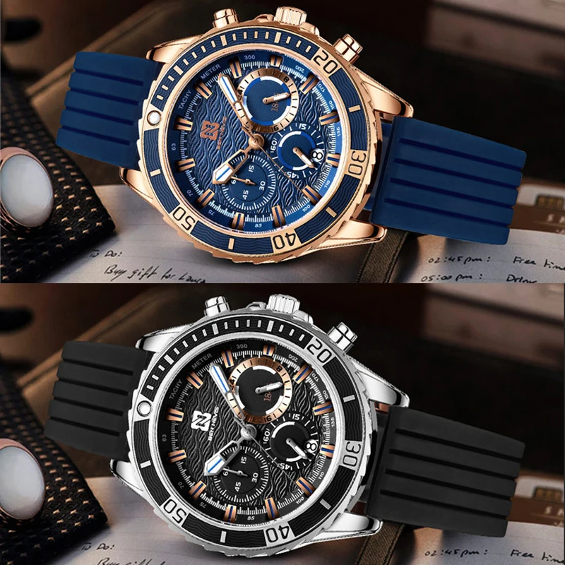 Ben Nevis New Men's Watches Waterproof Sports Chronograph Fashion Quartz Watch Men Military Wristwatch For Relogio Masculino | Наручные
