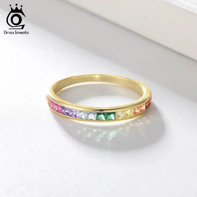 Женское Обручальное Кольцо ORSA JEWELS классическое тонкое обручальное кольцо
