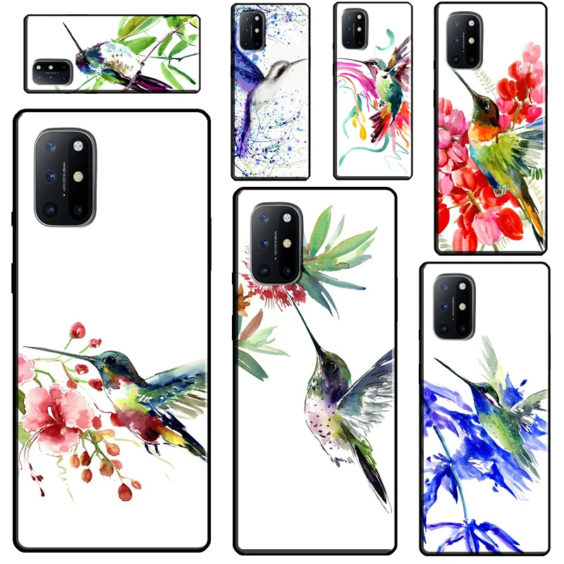 

Колибри и цветы для Realme 9i 8i 8 9 Pro C3 C11 C15 C21 GT Neo 2 чехол для телефона для OnePlus 10 Pro Nord2 9R 8T
