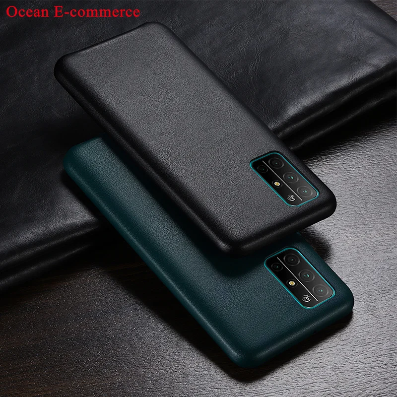 Простой Модный тонкий кожаный чехол для Huawei Honor 30 V30 Pro View30 30s роскошный мягкий