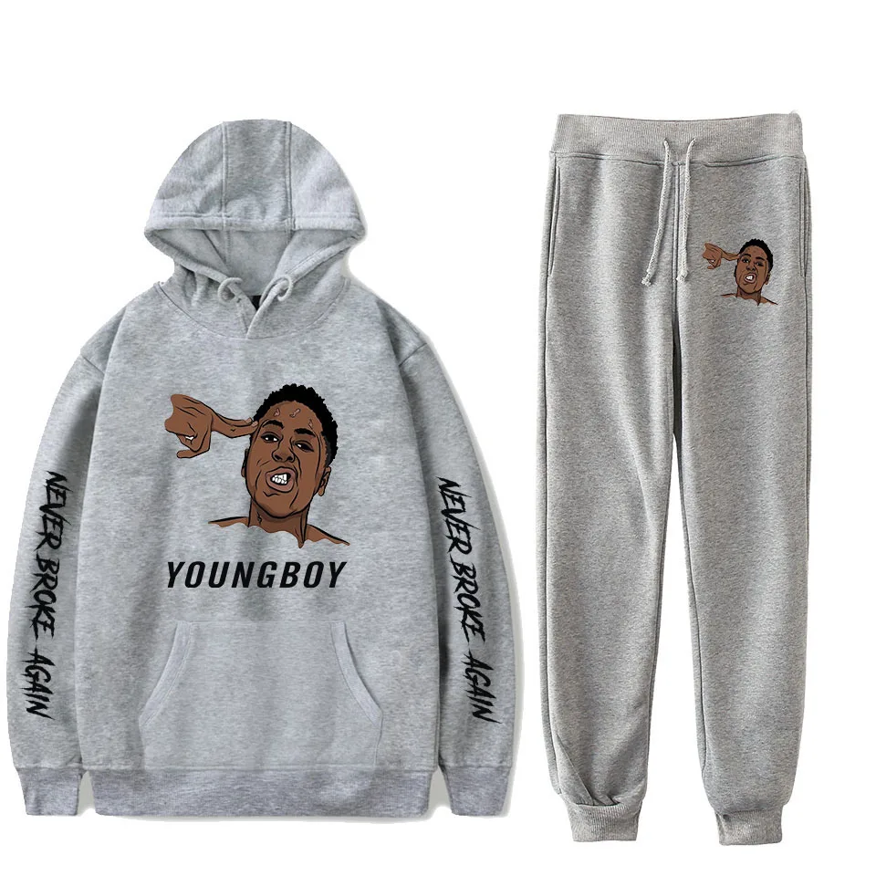 Спортивный костюм Youngboy никогда не сломался спортивный из 2 предметов модные