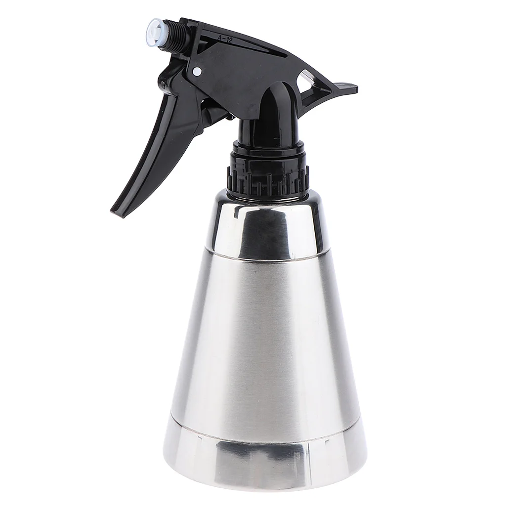 

300ml Durable Steel Hairdressing Spray Bottle Plant Flower Water Sprayer