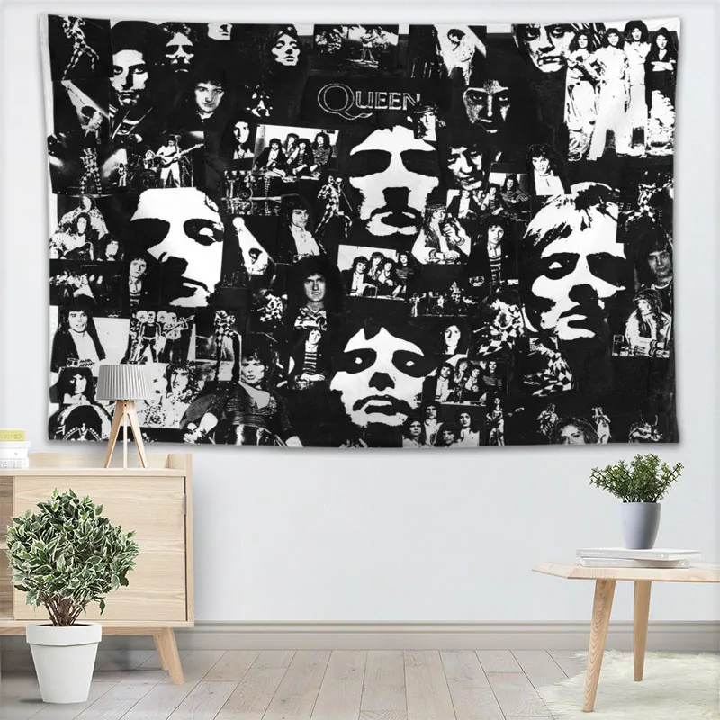 Горячая королева полоса настенный гобелен простыни домашние декоративные гобелены пляжное полотенце Йога коврик одеяло, скатерть настенный гобелен - Цвет: 5