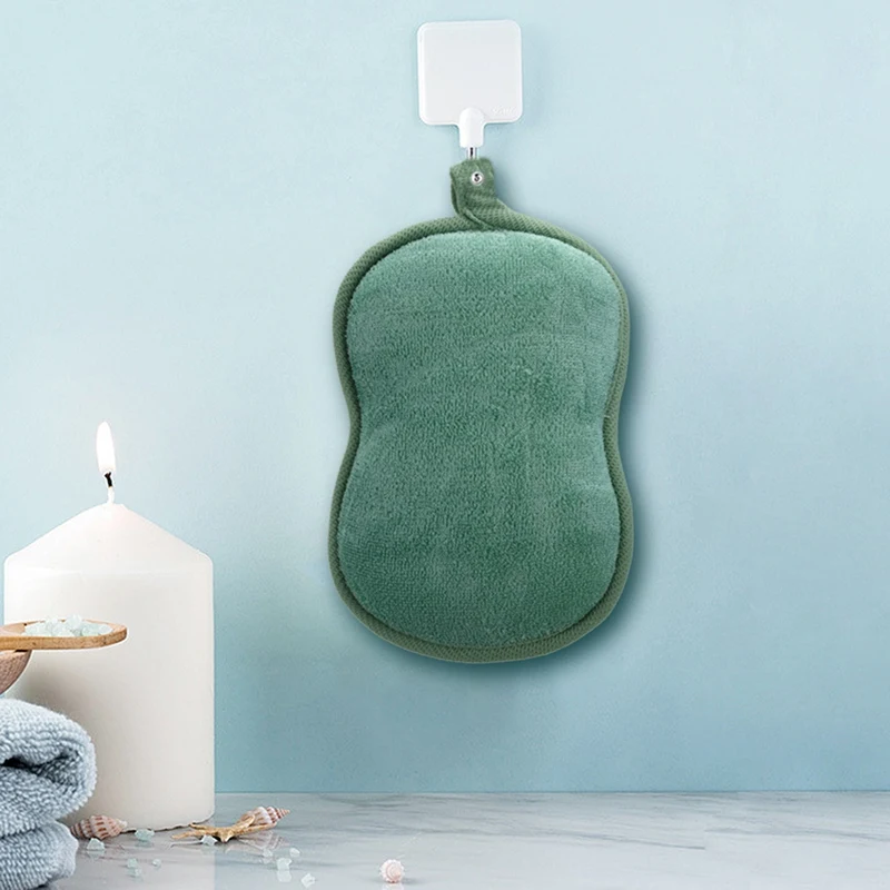 BabaMate натуральный бамбук детские мочалка-2 шт. в упаковке-очень мягкий и