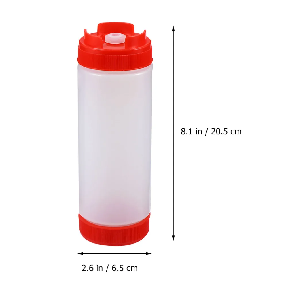 

2pcs Jam Squeeze Bottle Squeeze Condiment Bottles Ketchup Storage Bottle