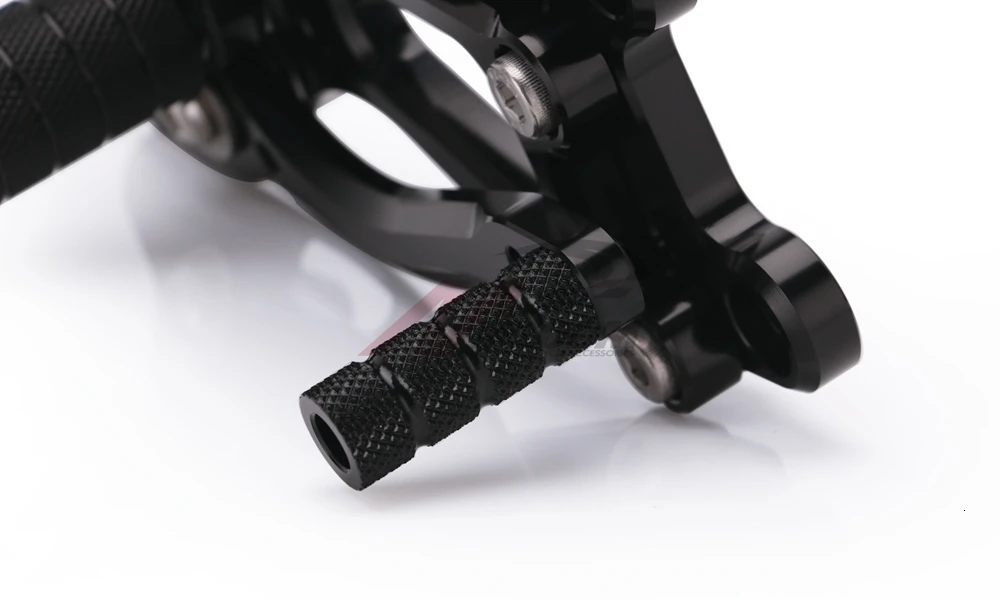 CNC алюминиевый мотоцикл Регулируемый Rearset задний Набор подножки педали Подножка для HONDA CBR 600 CBR600 RR CBR600RR 2007 2008
