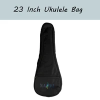 23 inch black portable ukulele gig bag waterproof small guitar storage case durable uke single shoulder backpack