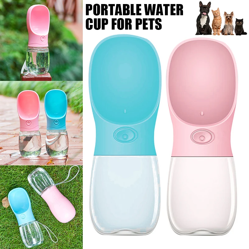 

Newest Pets Going Out Water Cup Portable Outdoor Travel Dog Cat Kettle Drinking Water Bottle