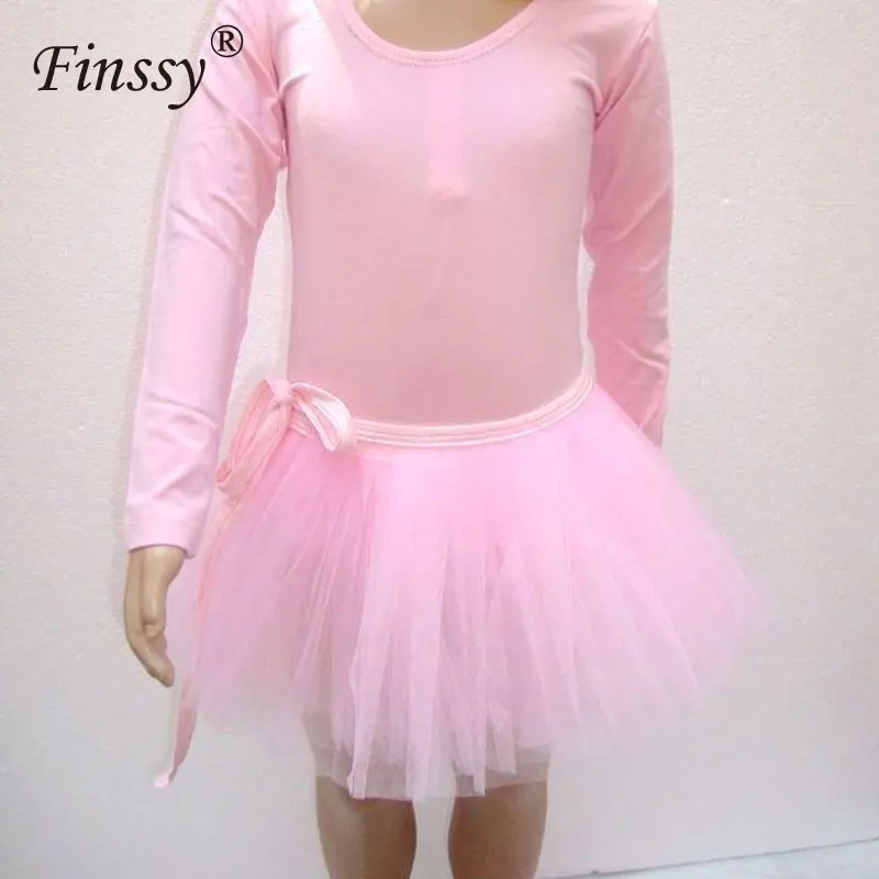 Балетная юбка для девочек трехслойная сетчатая Тюлевая юбка-пачка короткие юбки