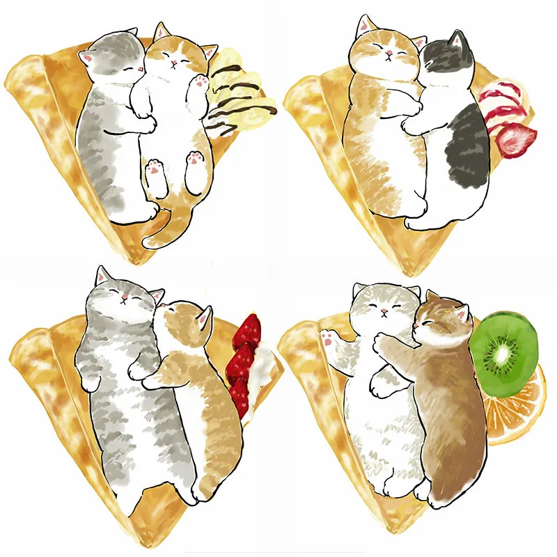 

Hot Kitty Cats Is Sleeping Sticker for Audi A4 Iphone12 Car Decal Personalized Creative Scratch Stickers Decor Waterproof PVC