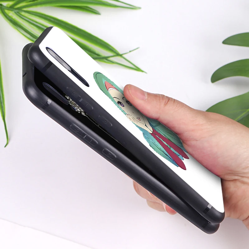 Восточный для женщин роскошный мягкий силиконовый чехол телефона Xiaomi Redmi note 7 k20 pro