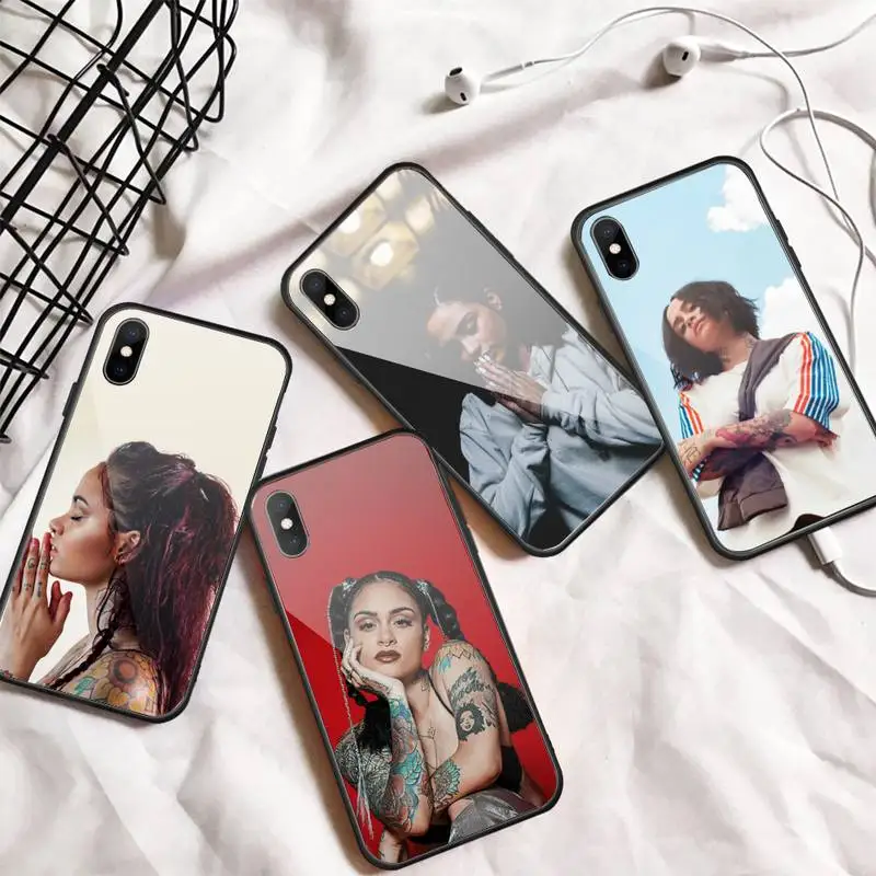 

kehlani parrish American singer Phone Case Tempered glass For iphone 6 7 8 plus X XS XR 11 12 13 PRO MAX mini