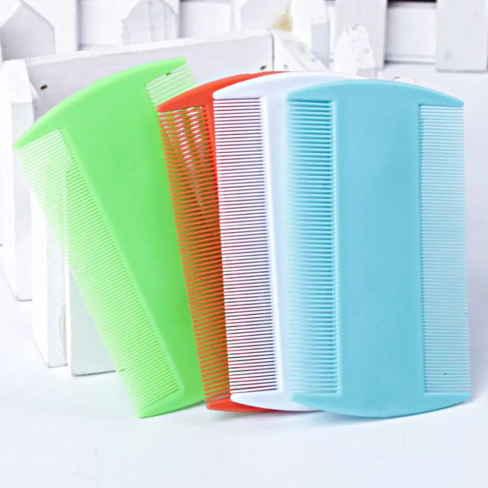 1 шт. двухсторонние гребни для волос с мелкой зубной головкой вшей детей домашних